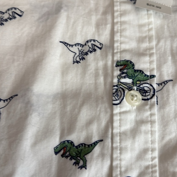 Dinosaur Button Down Shirt by GAP Kids - Picture 4 of 9